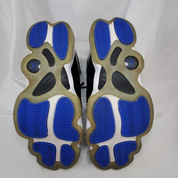 Nike Air Jordan 6 Rings Men Size 8 322992-016 Space Jam black Blue Shoes